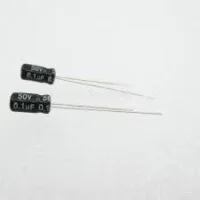 CAPACITOR ELETROLITICO 0,1UFX50V