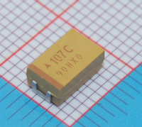 CAPACITOR TANTALO  107C 100UFX16V  CASE  D