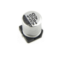 CAPACITOR ELETROLITICO 100uFX35V SMD 10x10mm