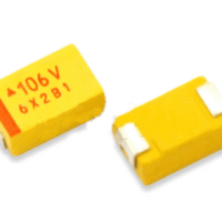CAPACITOR TANTALO  106v  10uFX35v   CASE B