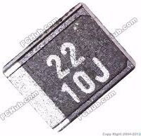 CAPACITOR TANTALO 226 22UFX10V CASE C