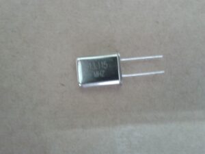 CRISTAL 8.000MHZ HC49S CRISTAL E RESSONADOR, RADIO PX componente eletrônico original