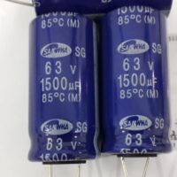 CAPACITOR ELETROLITICO 1500UFX63V 85?C  3,5X2,0 CM