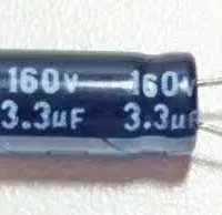 CAPACITOR ELETROLITICO 3,3UFX160V