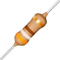 RESISTOR 390R 1/4  5% FIO