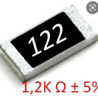 RESISTOR 1K2   SMD 1206
