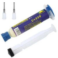 FLUXO DE SOLDA PASTE SERINGA 10G MECHANIC (APLICADOR DE PLASTICO) UV559