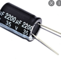CAPACITOR ELETROLITICO 2200uFX35V