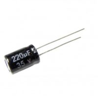 CAPACITOR ELETROLITICO  220uFX35V