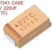 CAPACITOR TANTALO 227C  220uFX16V CASE D