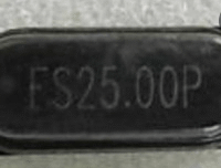 CRISTAL 25.000MHZ  HC49S  SMD