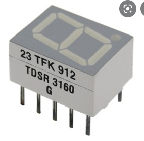 DISPLAY HS-5161AS / HS-5101AS  CATODO DISPLAY componente eletrônico original