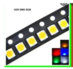 LED VERDE SMD 1206 LED, POTENCIOMETRO componente eletrônico original