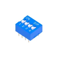 CHAVE DIP SWITCH  AZUL 4 VIAS 180?