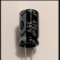CAPACITOR ELETROLITICO 470uFX35V  10X16MM  105C