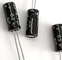 CAPACITOR ELETROLITICO 4,7UFX63V BIPOLAR