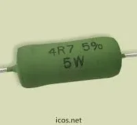 RESISTOR 4R7 5W 5%
