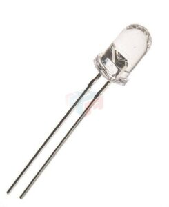 LED VERDE DIFUSO 3MM LED componente eletrônico original