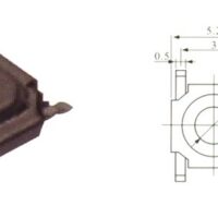 CHAVE TACTIL 5,2X1,6MM  SMD