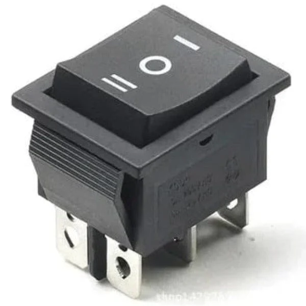 ROCKER SWITCH 6 PINS 3 POSICAO