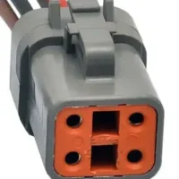 PLUG CONECTOR 4 VIAS DO CUMMINS CM850 CM2150