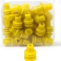 KIT BORRACHINHA PARA  CONECTOR PLD 55 FEMEA  C/ 55 UNIDADES