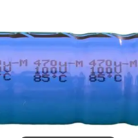 CAPACITOR ELETROLITICO 470ufx100v  85?C  25X40MM AXIAL