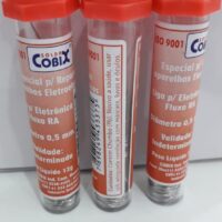 SOLDA COBIX TUBINHO VERMELHO  0.5 MM  12G