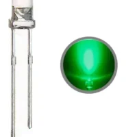 LED ALTO BRILHO VERDE 3MM