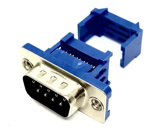 CONECTOR DB9 MACHO FLAT CABLE