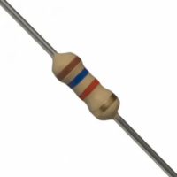 RESISTOR 1K6 1/4W   5% FIO