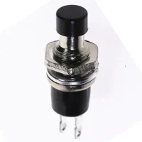 BOTAO PUSH BUTTON PBS-110 SEM TRAVA (PRETO)