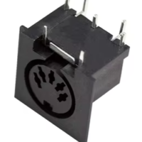 CONECTOR DIN 5 PINOS FEMEA