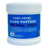 FLUXO PASTOSO IMPLASTEC PR? RMA-223 UV 100g ( EMBALAGEM BRANCA / AZUL )