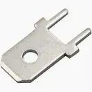 TERMINAL FASTON MACHO PCI / PCB (DJ6110) - 6.3mm