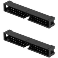 CONECTOR  BOX HEADER 40 VIAS MACHO 180? SEM EJETOR