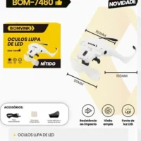 OCULOS LUPA DE LED BOM-7460 (BOMVINK)