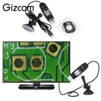 MICROSC?PIO DIGITAL PORTATIL  1600X HD   8 LED  COM USB  CAMERA DE VIDEO