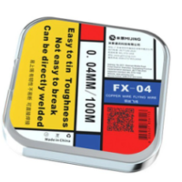 FIO DE JUMPER DE COBRE ESMALTADO 0.04MM 150M CONDUTOR (FX-04)