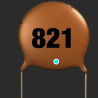 CAPACITOR MULTICAMADA  820R (821)