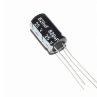 CAPACITOR ELETROLITICO 820UFX25V