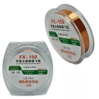 FIO DE JUMPER DE COBRE ESMALTADO 0.01MM 150M CONDUTOR  (FX-150)