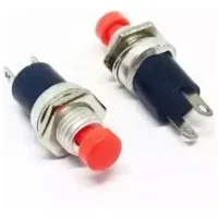 BOT?O PUSH BUTTON PBS-110 SEM TRAVA (VERMELHO)