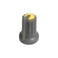 KNOB CINZA / AMARELO