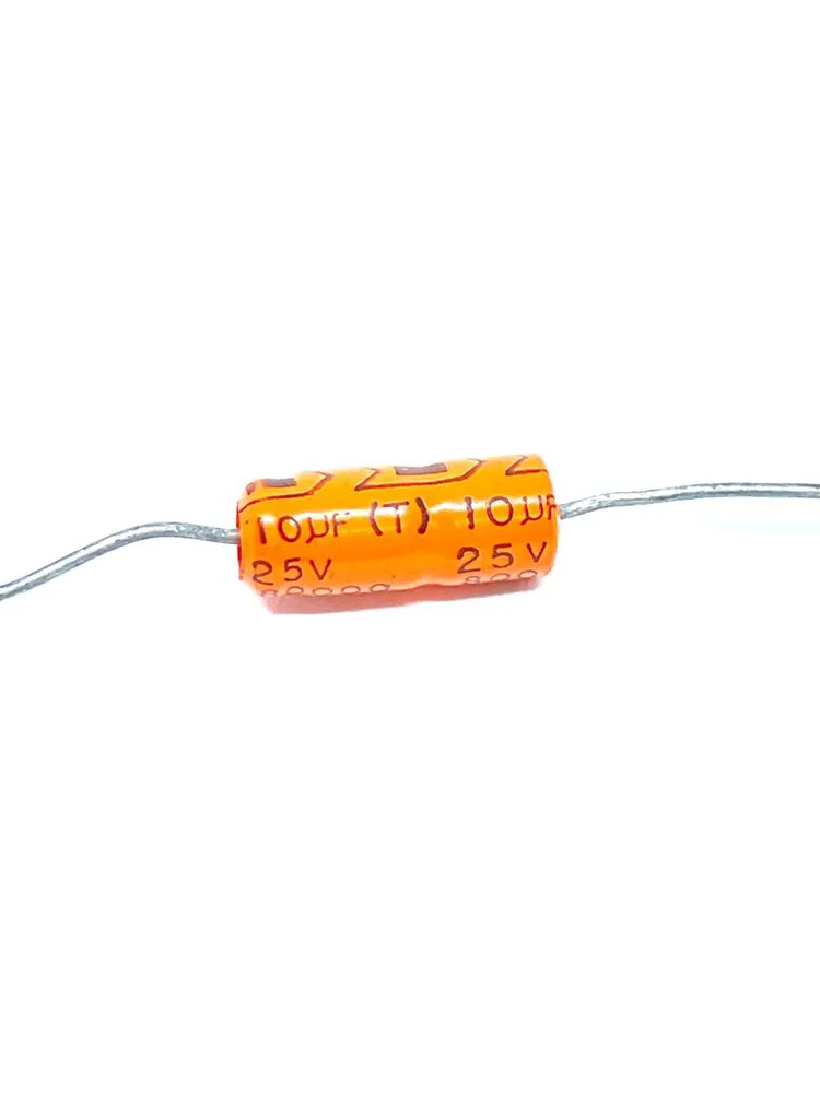 CAPACITOR ELETROLITICO 10UFX25V AXIAL