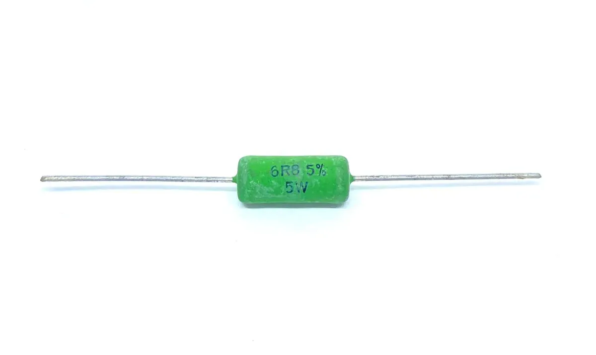 RESISTOR 6R8 5W FIO VERDE CERAMICO