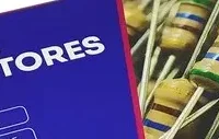 KIT RESISTORES 1/4W  5%  FIO 5 PECAS DE CADA