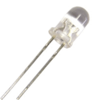 LED ALTO BRILHO VERMELHO 5MM