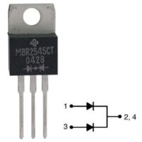 MBR2545CT    2545CT TO 220