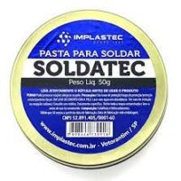 PASTA PARA SOLDA SOLDATEC IMPLASTEC 50g (LATA)